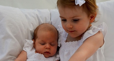 Primera imagen de la Princesa Leonor y Estela de Suecia juntas