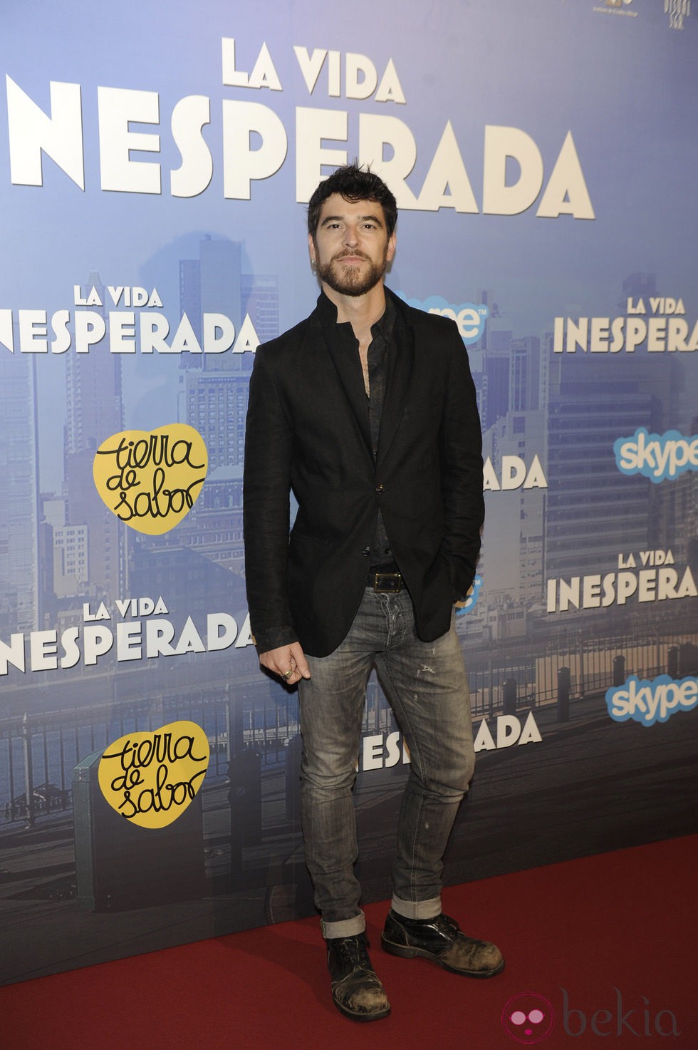 Alfonso Bassave en el estreno de 'La vida inesperada'