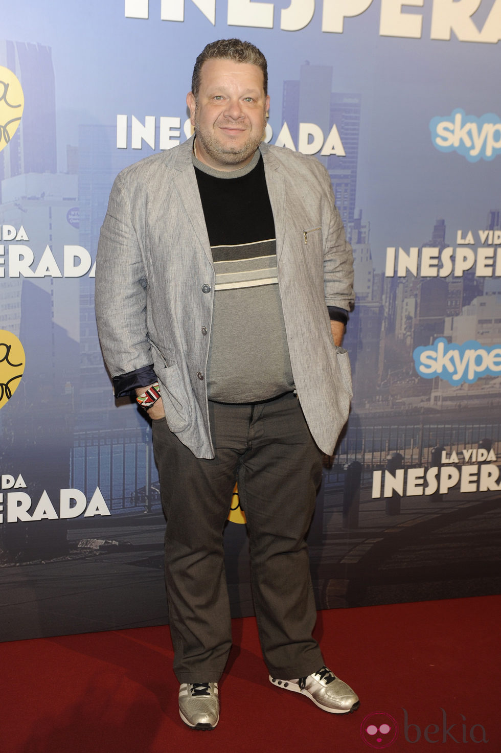 Alberto Chicote en el estreno de 'La vida inesperada'