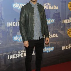 Javier Rey en el estreno de 'La vida inesperada'