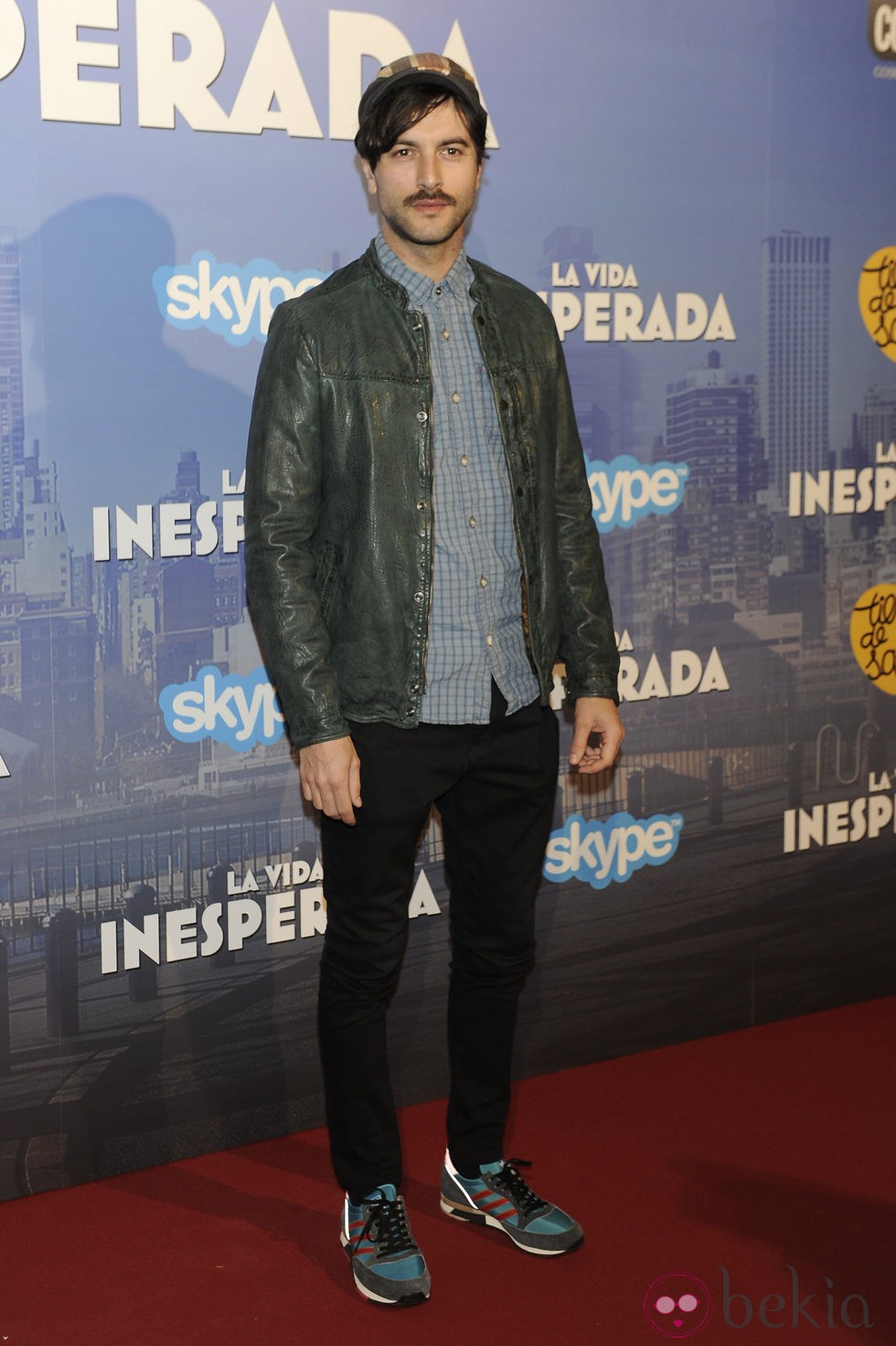 Javier Rey en el estreno de 'La vida inesperada'