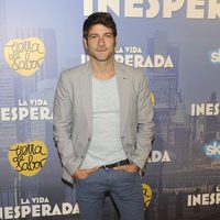 Félix Gómez en el estreno de 'La vida inesperada'