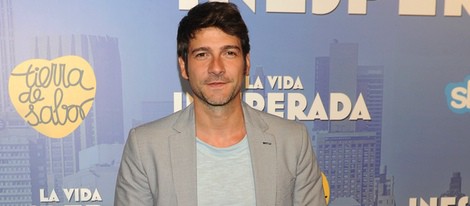 Félix Gómez en el estreno de 'La vida inesperada'