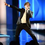 David Bisbal durante su actuación en los Billboard Latinos 2014