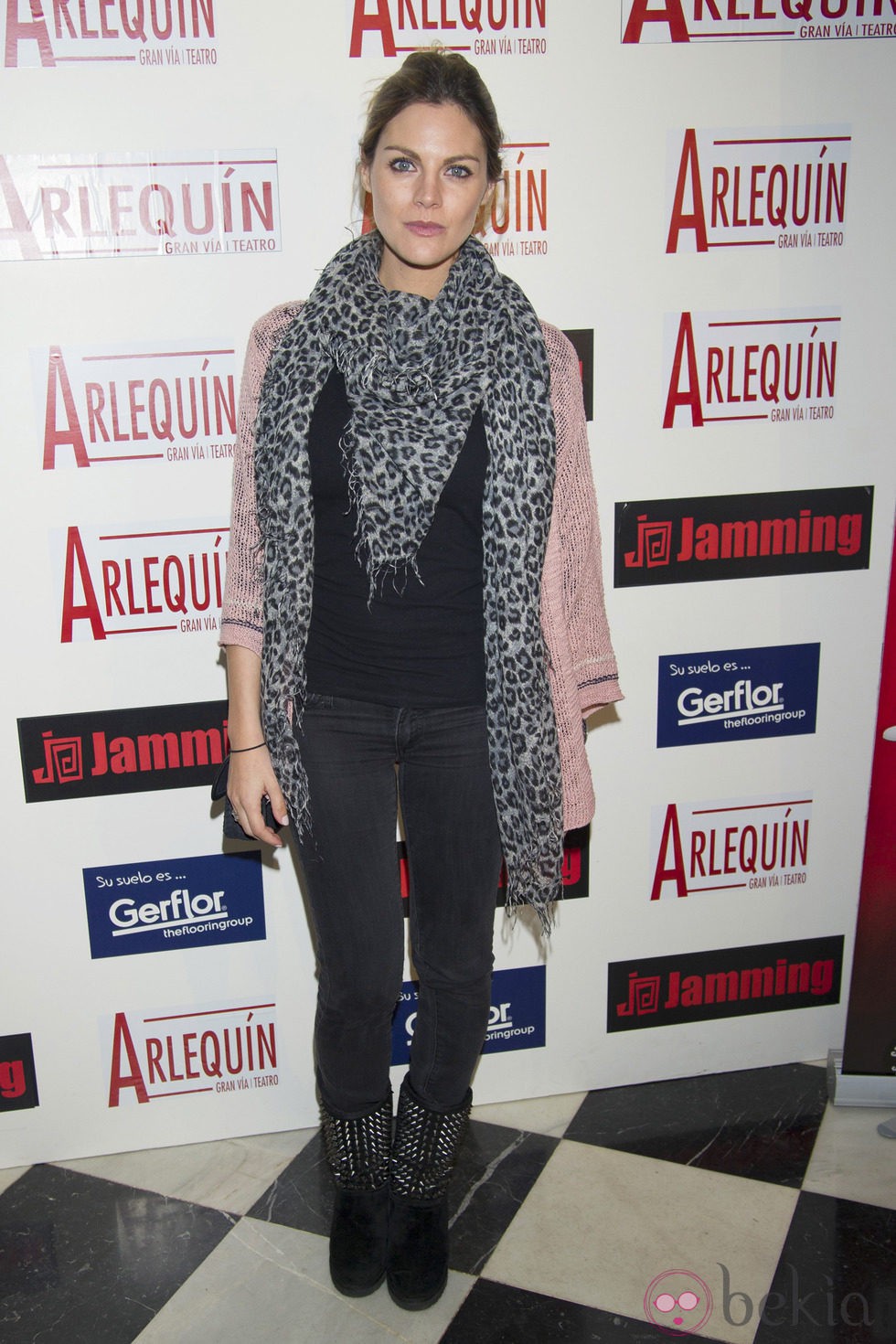 Amaia Salamanca en el estreno de 'Una historia de amor y miedo'