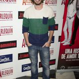 Javier Pereira en el estreno de 'Una historia de amor y miedo'