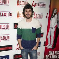 Javier Pereira en el estreno de 'Una historia de amor y miedo'