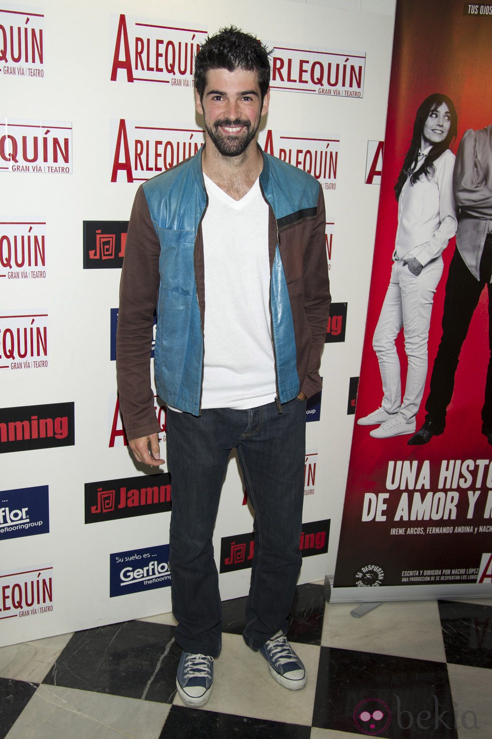 Miguel Ángel Muñoz en el estreno de 'Una historia de amor y miedo'