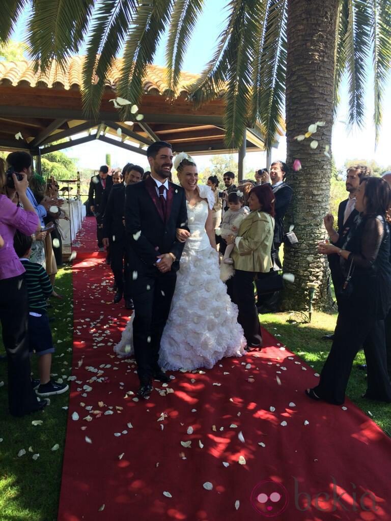 Maria Lapiedra y Marc Amigó celebran su boda en Barcelona