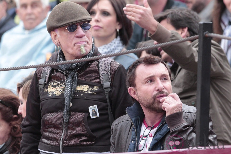 José Manuel Parada y Paco Clavel en la Corrida de Primavera 2014 de Brihuega