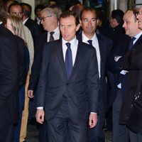 Emilio Butragueño en el funeral de Tito Vilanova en la Catedral de Barcelona