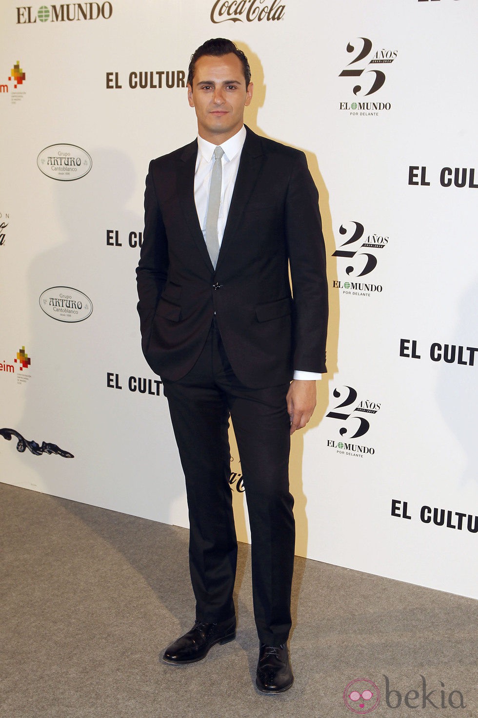 Asier Etxeandía en la entrega del Premio Valle-Inclán de Teatro 2014