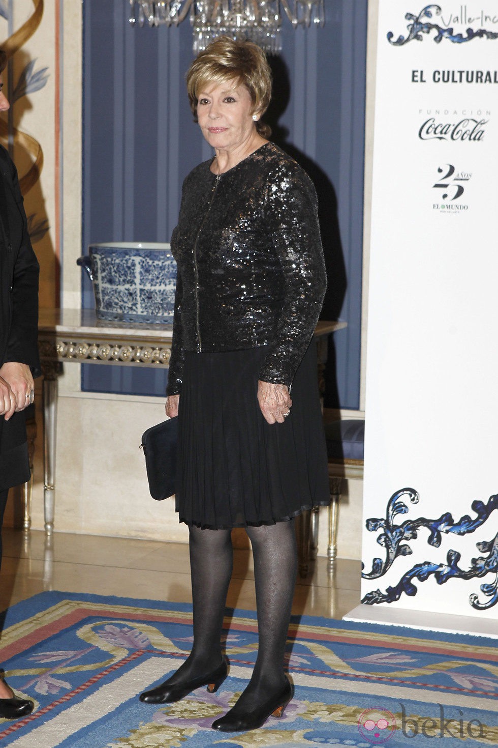 Laura Valenzuela en la entrega del Premio Valle-Inclán de Teatro 2014