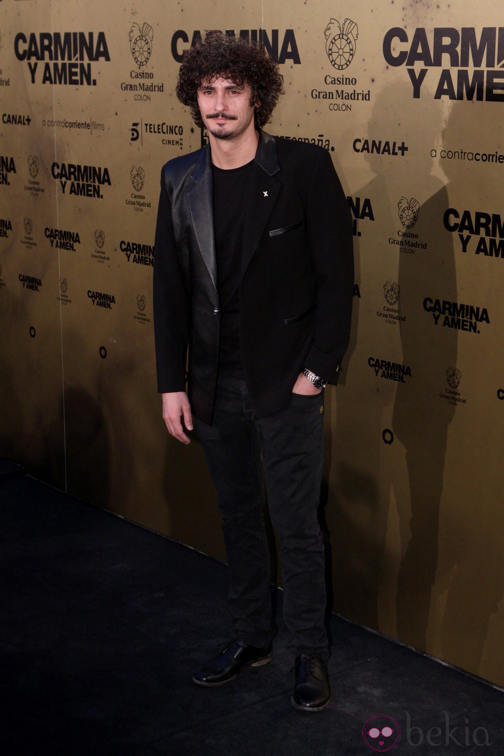 Antonio Pagudo en el estreno de 'Carmina y amén' en Madrid