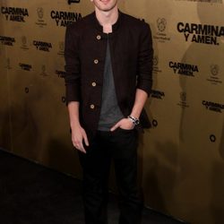 David Castillo en el estreno de 'Carmina y amén' en Madrid