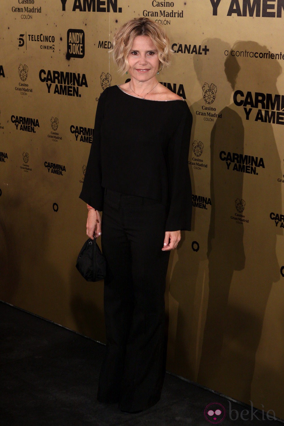 Eugenia Martínez de Irujo en el estreno de 'Carmina y amén' en Madrid