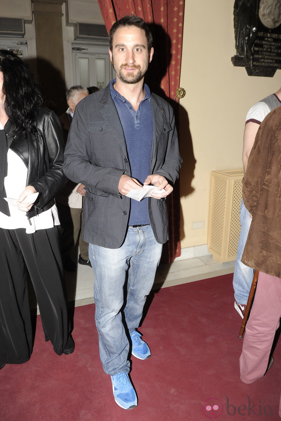 Dani Rovira en el estreno de la obra de teatro 'Los Mácbez' en Madrid