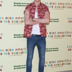 Víctor Palmero en el estreno de 'Los ojos amarillos de los cocodrilos' en Madrid