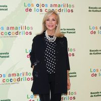 Carmen Lomana en el estreno de 'Los ojos amarillos de los cocodrilos' en Madrid