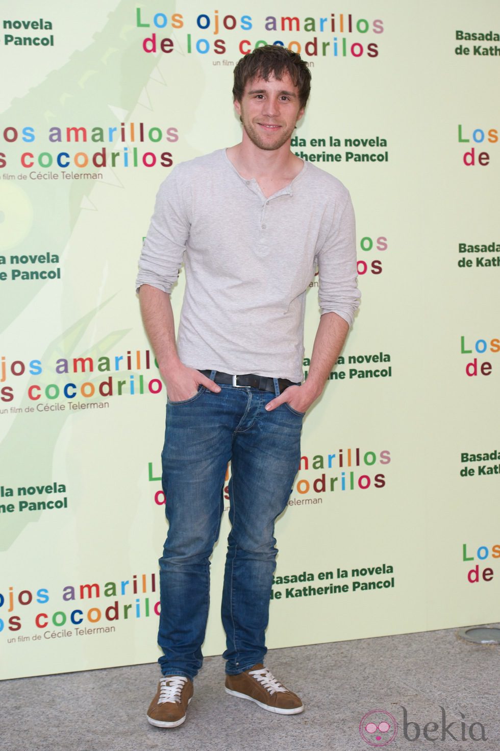 Bernabé Fernández en el estreno de 'Los ojos amarillos de los cocodrilos' en Madrid