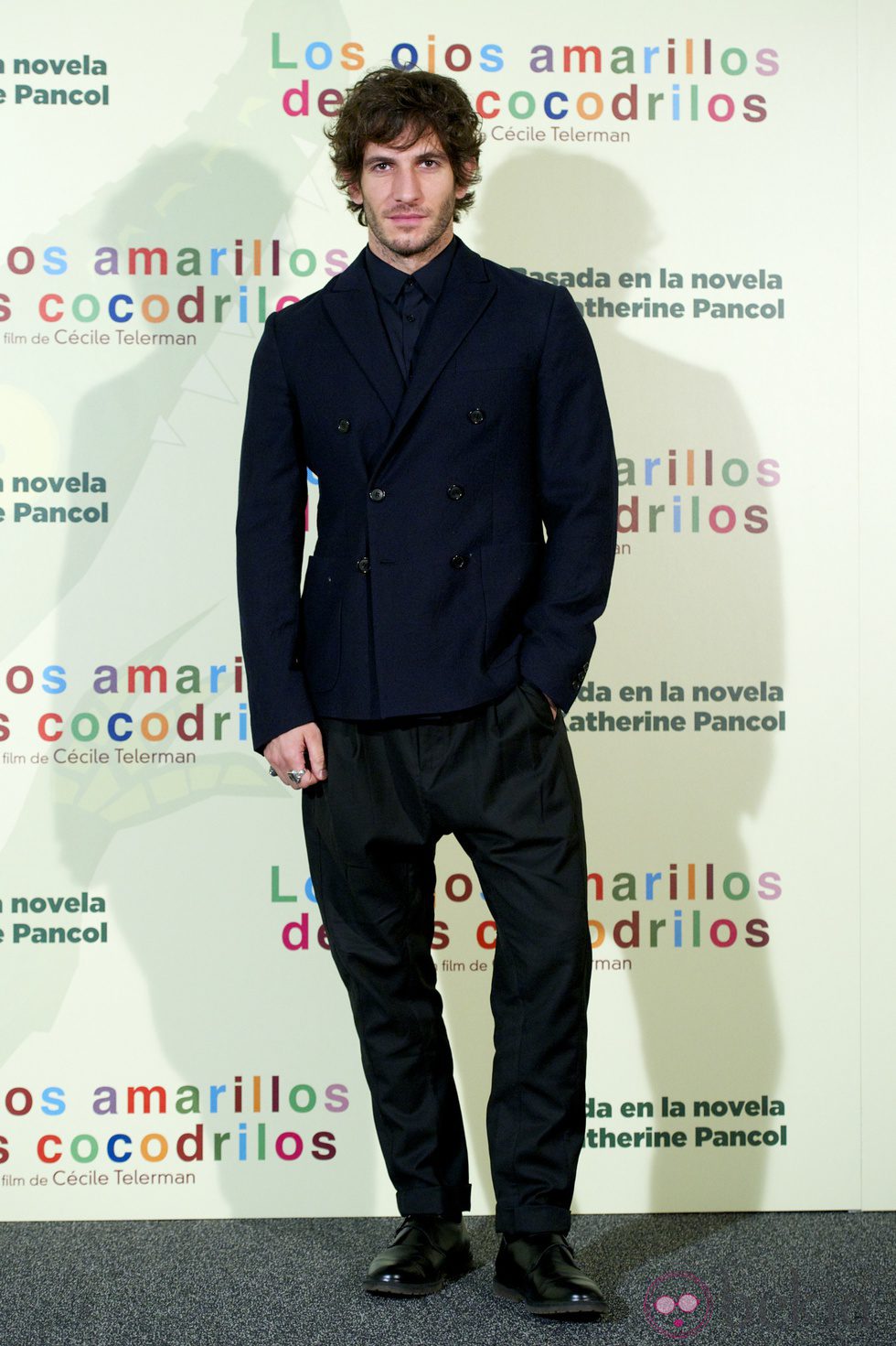 Quim Gutiérrez en el estreno de 'Los ojos amarillos de los cocodrilos' en Madrid