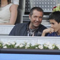 Manu Carreño en el Charity Day del Open de Madrid 2014