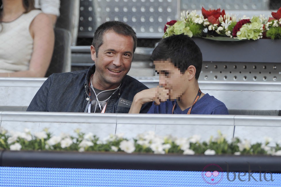 Manu Carreño en el Charity Day del Open de Madrid 2014