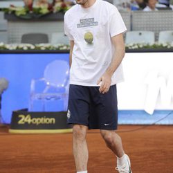 Rudy Fernández en el Charity Day del Open de Madrid 2014