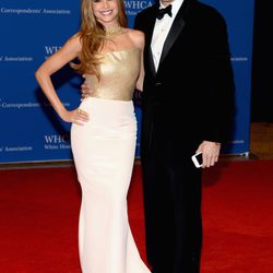 Sofía Vergara y Nick Loeb en la Cena de Corresponsales de la Casa Blanca 2014