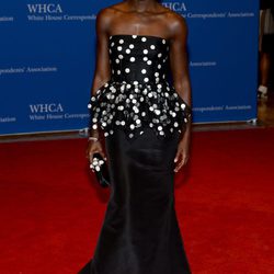 Lupita Nyong'o en la Cena de Corresponsales de la Casa Blanca 2014