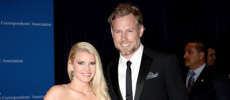 Jessica Simpson y Eric Johnson en la Cena de Corresponsales de la Casa Blanca 2014