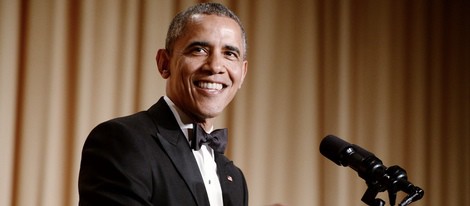 Barack Obama en la Cena de Corresponsales de la Casa Blanca 2014