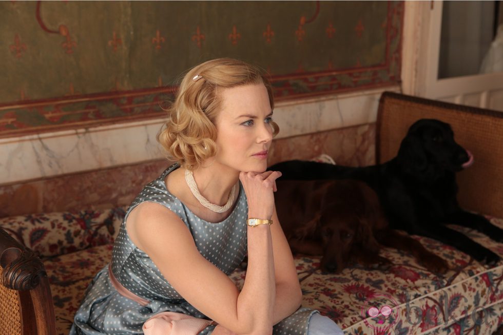 Nicole Kidman dubitativa en un fotograma de 'Grace of Mónaco'