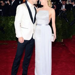 Joshua Jackson y Diane Kruger en la Gala MET 2014