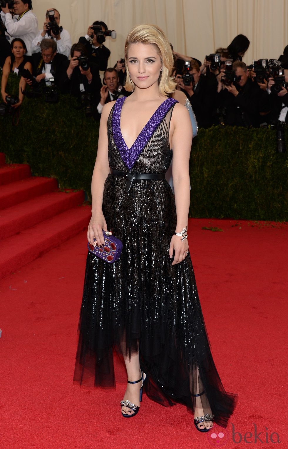 Diana Agron en la Gala MET 2014