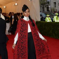 Janelle Monáe en la Gala MET 2014