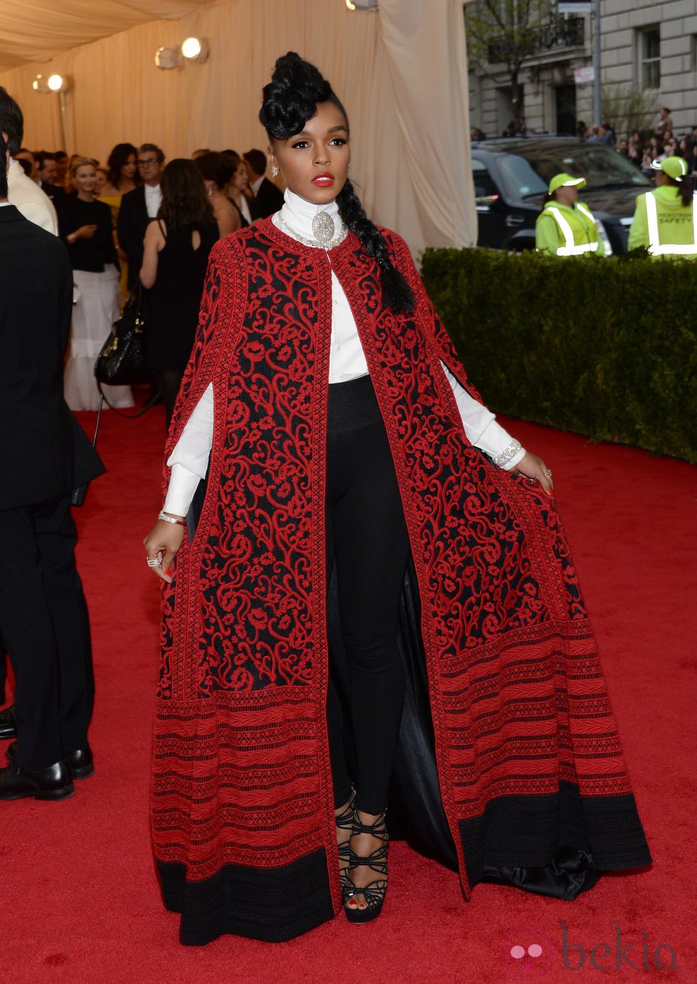 Janelle Monáe en la Gala MET 2014