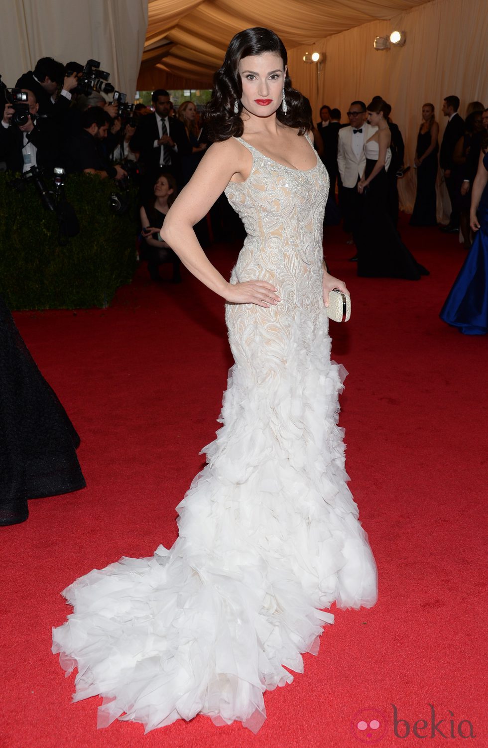 Idina Menzel en la Gala MET 2014