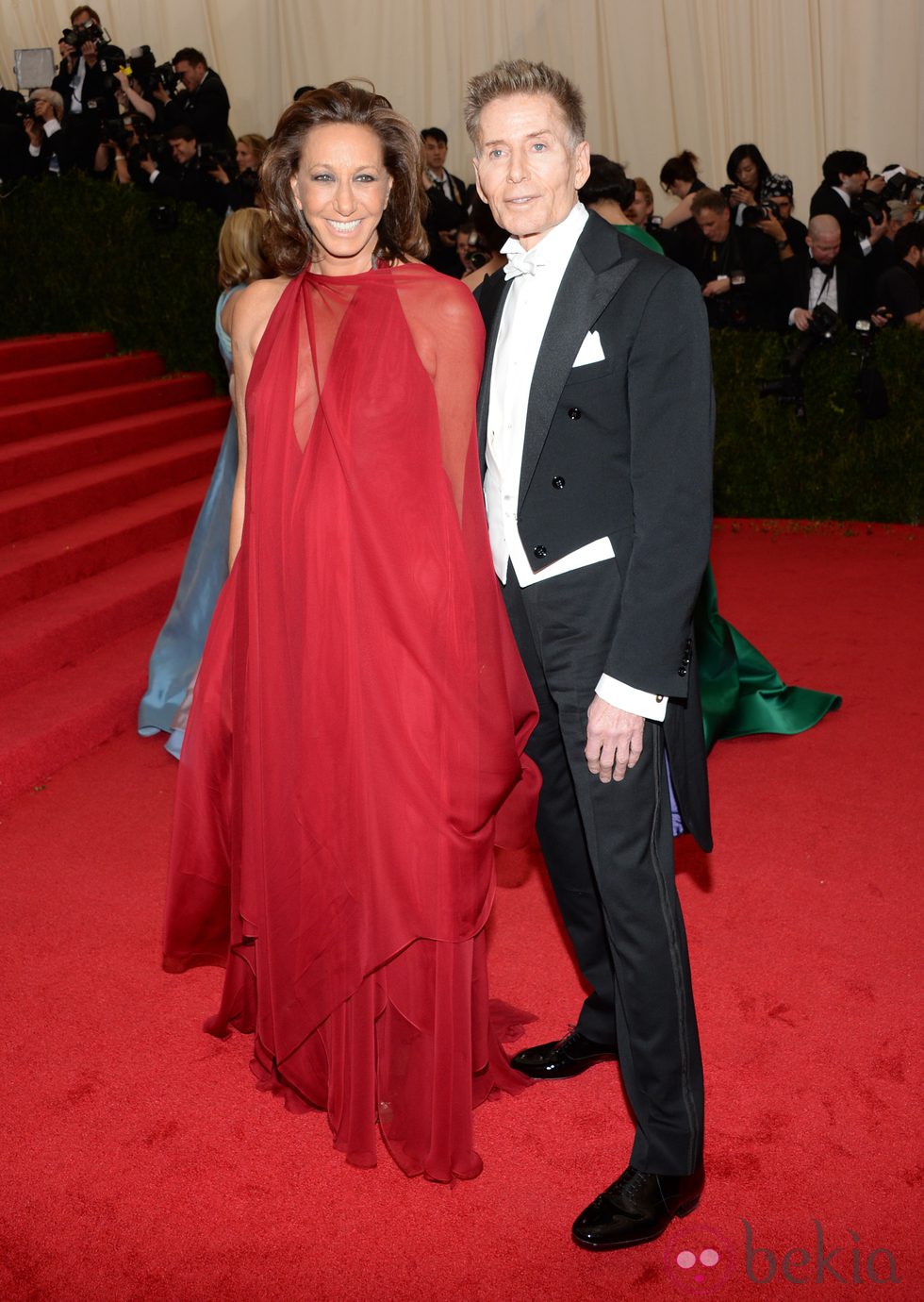 Donna Karan y Calvin Klein en la Gala MET 2014