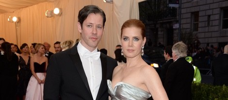 Amy Adams y Darren Le Gallo en la Gala MET 2014