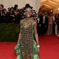 Lupita Nyong'o en la Gala MET 2014