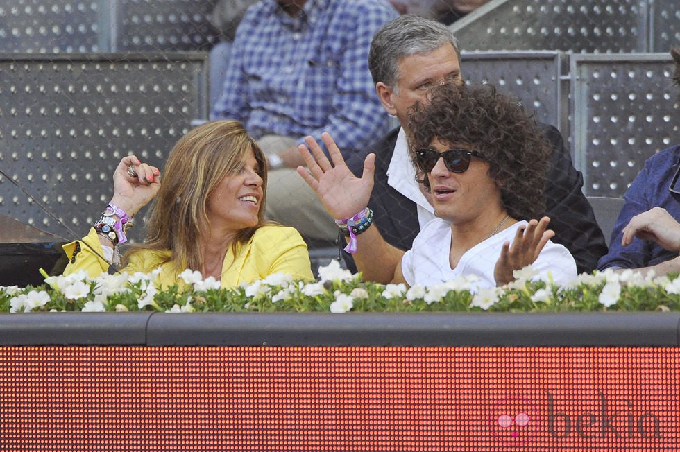 Arancha de Benito y Agustín Etienne en el Open Madrid 2014