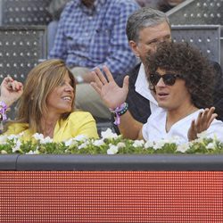 Arancha de Benito y Agustín Etienne en el Open Madrid 2014