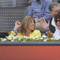 Arancha de Benito y Agustín Etienne en el Open Madrid 2014