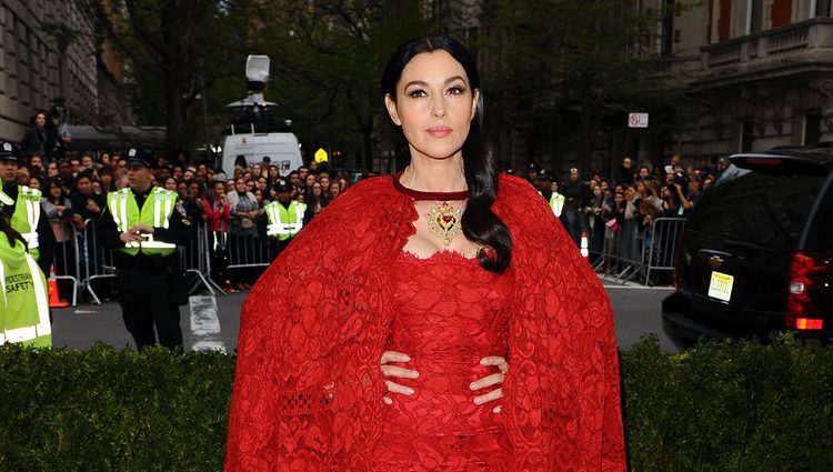 Monica Bellucci en la Gala MET 2014