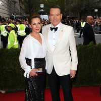 Bryan Cranston y Robin Dearden en la Gala MET 2014