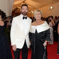 Hugh Jackman y Deborra-Lee Furness en la Gala MET 2014