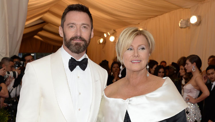 Hugh Jackman y Deborra-Lee Furness en la Gala MET 2014