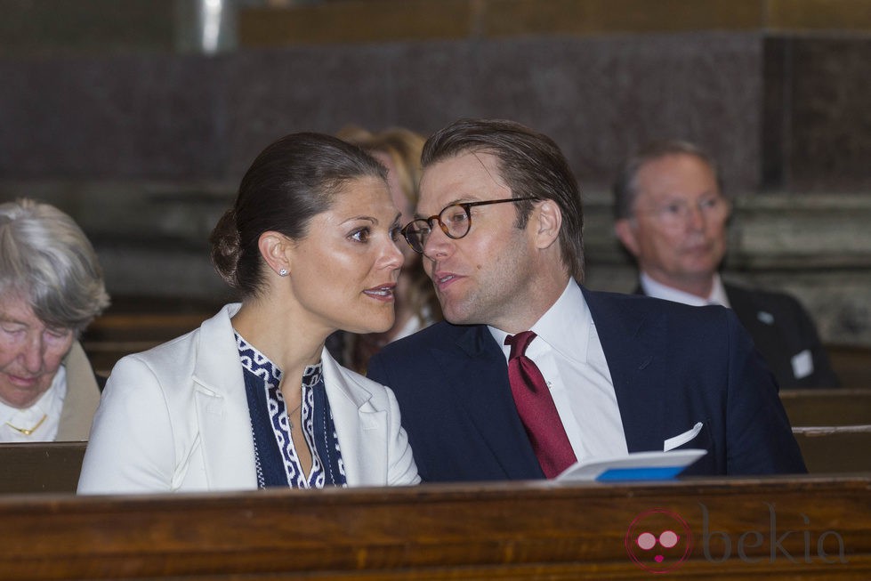 Victoria y Daniel de Suecia en el 200 aniversario de la Constitución de Noruega