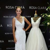 Alba Carrillo en la presentación de la nueva colección de Rosa Clará en Barcelona